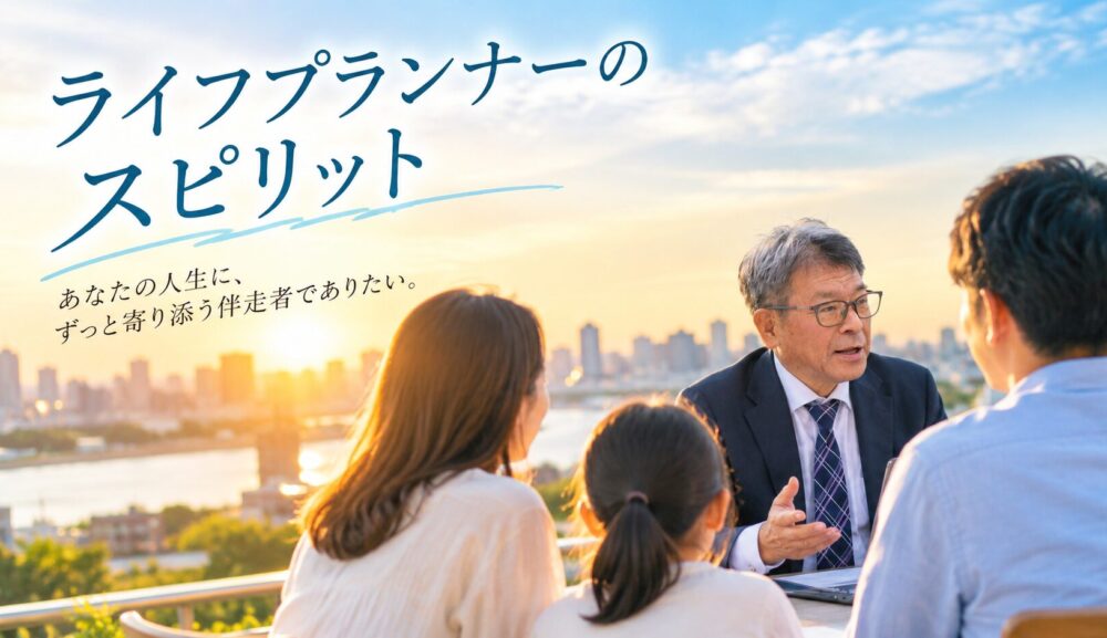 ライフプランナーの仕事は、保険を売ることではない